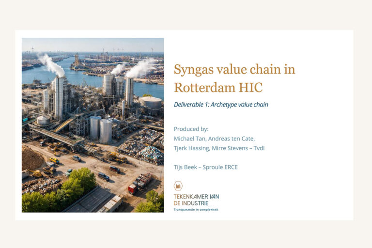 Syngas value chain in Rotterdam HIC – Deliverable 1: Archetypes