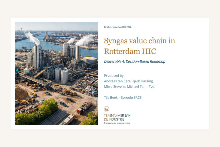 Syngas value chain in Rotterdam HIC – Deliverable 4: Decision-Based Roadmap